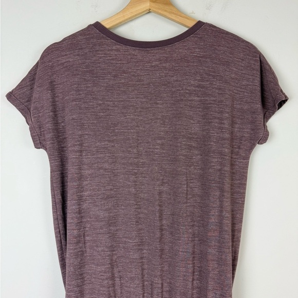 Athleta heather purple dress short sleeve size extra small - Picture 3 of 6